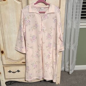 Miss Elaine Lavender Floral Nightgown